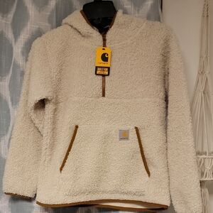 Carhartt Cream Sherpa Jacket
